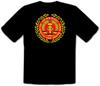 NVA DDR SED Pioneers Foreign Legion AWO Coat of Arms Black Unisex T-Shirt
