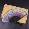 New Chinese Style Silk Fan Bamboo Antique Folding Fan Summer Female Dance Fan Portable Fan Hand Fan Durable Household