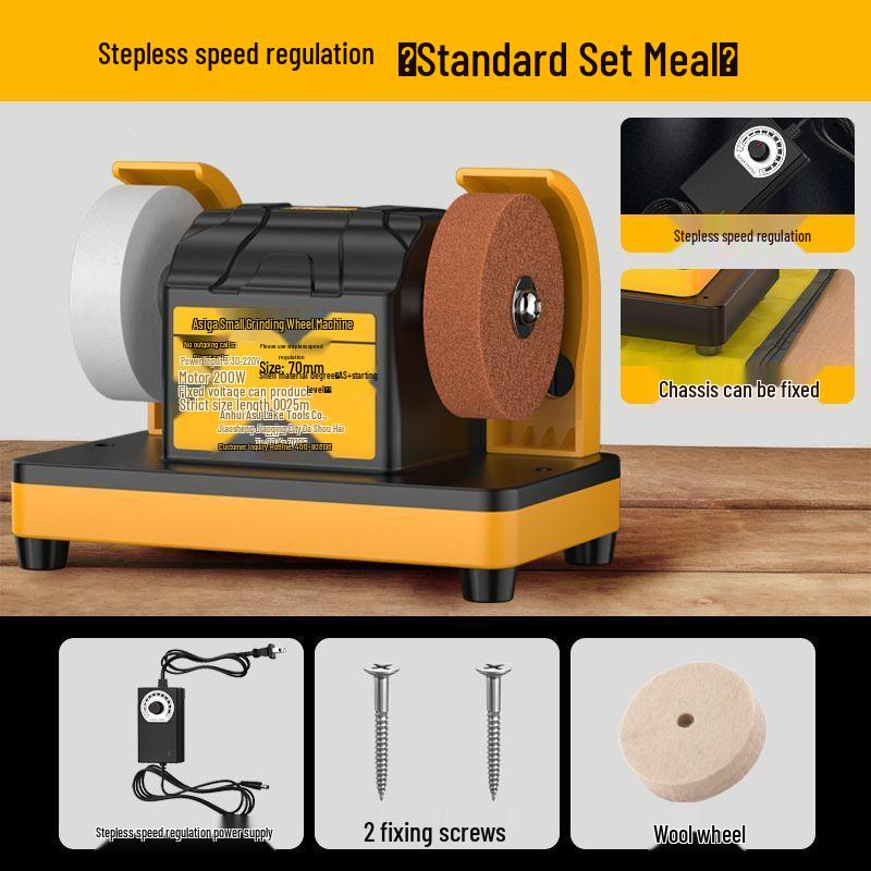 Compact Electric Knife Sharpener with Dual