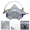 Halbgesichtsmaske Selbstabsorptionsfiltration Anti-Partikel Wiederverwendbar mit Filterwatte