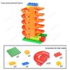 Large Lego-Compatible Ball Track & Piano Building Toy Accessories