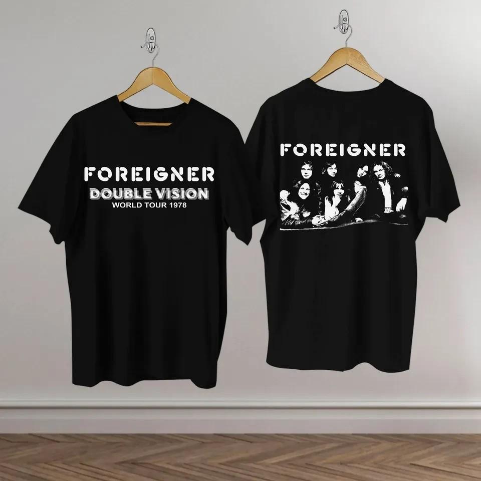 Vintage 1978 Foreigner Double Vision World Tour Band Tshirt XXXL