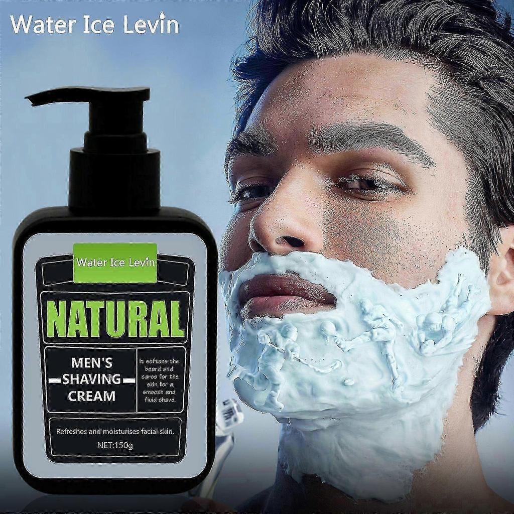 Luxury Natural Shaving Cream For Men, Men's Shaving Cream, Rich Foam, Effectively Softens Beard For Easy Shaving, Gentle For All Beard Types 25-26