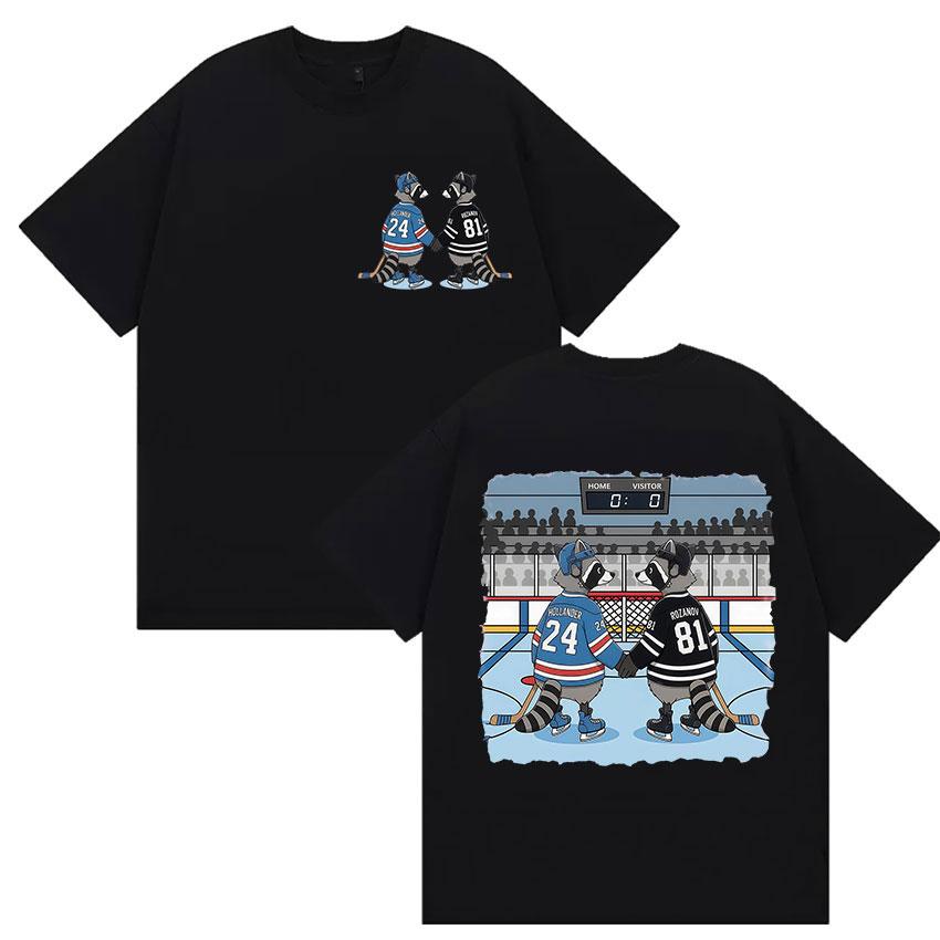 2026 Shane Hollander 24 Ilya Rozanov 81 T Shirts Movie Heated Rivalry Vintage Graphic Tshirt Men Women Oversized Cotton Tees