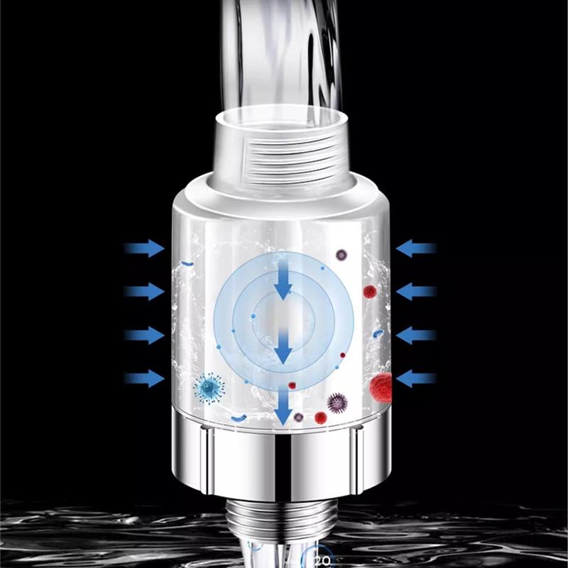 9 inch 6 Modes Big Panel Rainfall Shower Head High Pressure Top Rain ShowerHead Large Flow Supercharge Shower Faucet with Filter