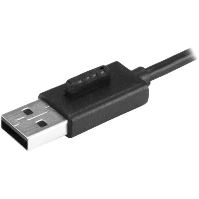 Hub USB 2.0 - STARTECH.COM - ST4200MINI2 - 4 Ports - Câble Intégré - Compact Et Léger