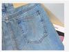 Women's Light Blue High-Waisted Wide-Leg Denim Jeans - Summer 2026 Collection