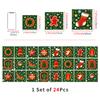 Christmas Tile Decoration Stickers Kitchen Oil-Proof Stickers Bathroom Bedroom Renovation Wall Stickers European Style Self-Adhesive Wall Paper