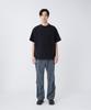 Breathable Quick Dry Short Size L [Snow Peak] T-Shirt CS-26SU015 T-shirt, Sleeve, Men's/Women's, BLACK,