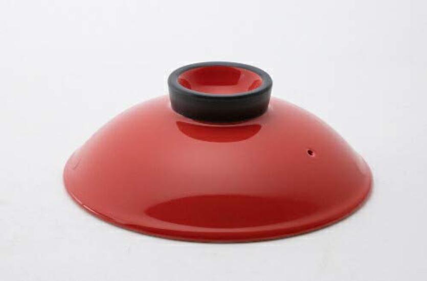in Mino Banquet 7 Earthen Pot with IH plate 1 to 2 Made in IH compatible [Made Japan, Ware] No. Red/Black [For people, Stylish, Japan, compatible,