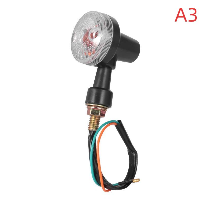 1pcs LED Motorcycle Turn Signal Light Indicator Lamp 12V Turn Indicator Light Blinker Signer Bike Motorcycle Accessories