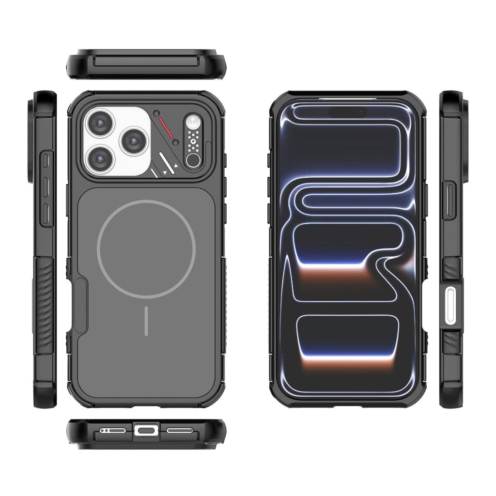 Anti-Scratch Rugged Protective Case for Iphone 17 Pro Max 16 Pro Iphone16 Iphone17 Non-Fingerprint Phone Covers