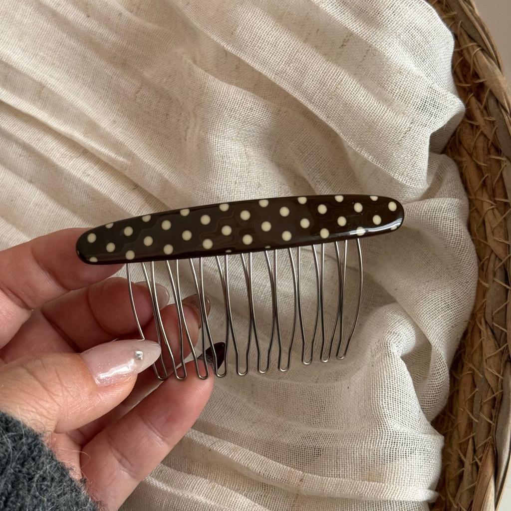 Kleine Größe 7 Zähne Einsatz Kamm Clip Frauen Haar Styling Haarnadeln Frauen Kopfbedeckungen Schmuck Pony Gebrochenes Haar Kamm Clip mädchen Geschenke