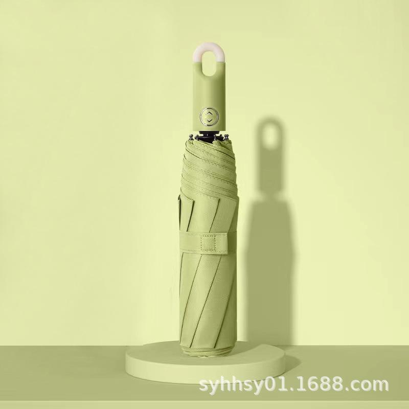 

Дождь и солнце женский виниловый зонт солнцезащитный крем защита от ультрафиолета автоматический замок складной зонт 8K