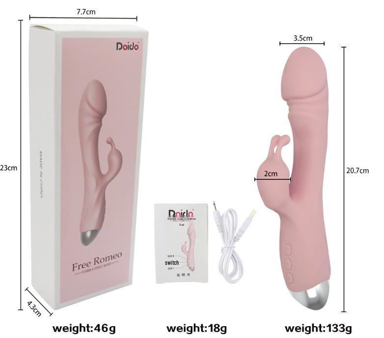 Romeo Female Vibrator: G-Spot & Clitoral Stimulator AV Massager
