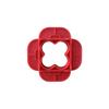 12Pcs-1Pc 4-in-1 ABS Deck Spacer Tools Multi-Size Reusable Floor Seam Width Tools Pressure Treated Composite Plank Deck Spacers