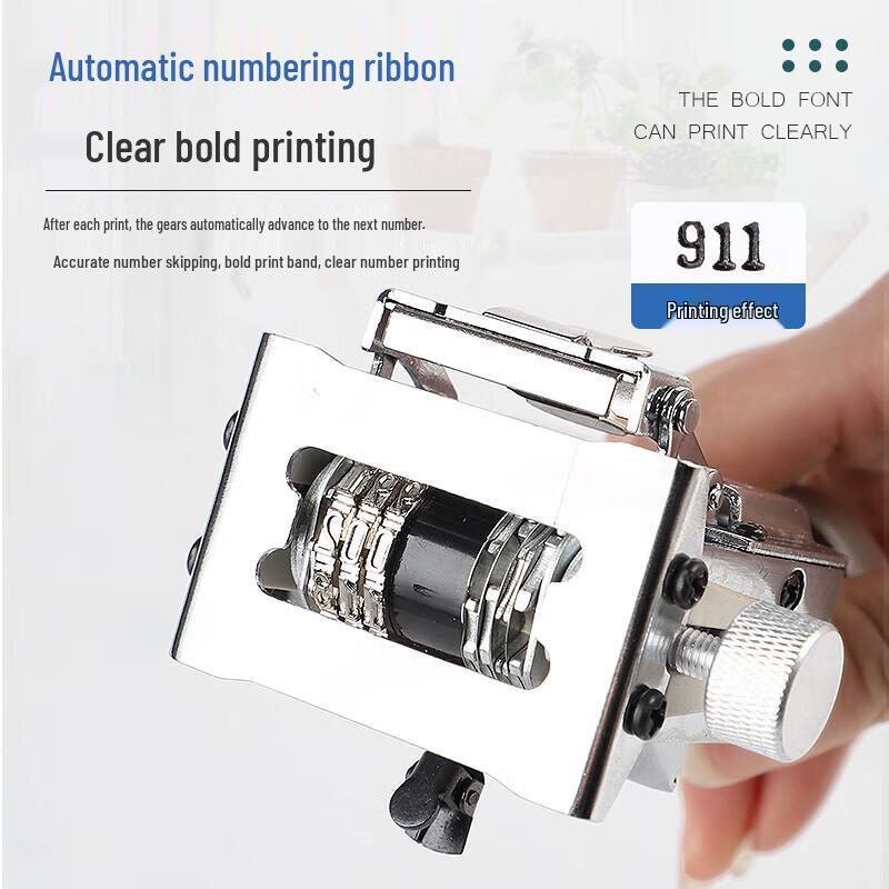 Automatic Reset Page Numbering Machine