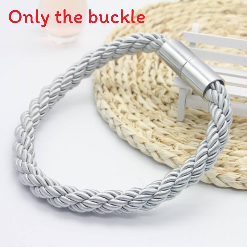 Magnetic Tiebacks Curtain Modern Simple Style Drape Backs Weave  Rope Holdback