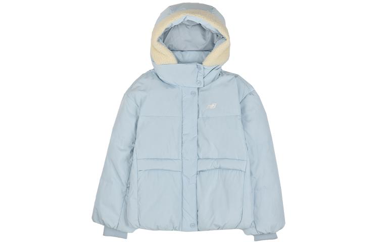 New Balance Down Jackets Women s Blue Hooded Thickened Other NP943042-BL M