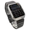 CASIO Vintage Series 8-Digit Calculator Digital Watch CA-500WEGG-1B Unisex Metal Band Dark Gray Metallic