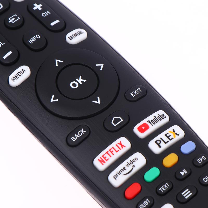 1 Pieza Accesorios Diy Control Remoto Negro Para Jtc Tv 50U39500 55U39550 S32H23260Vjk Repuestos