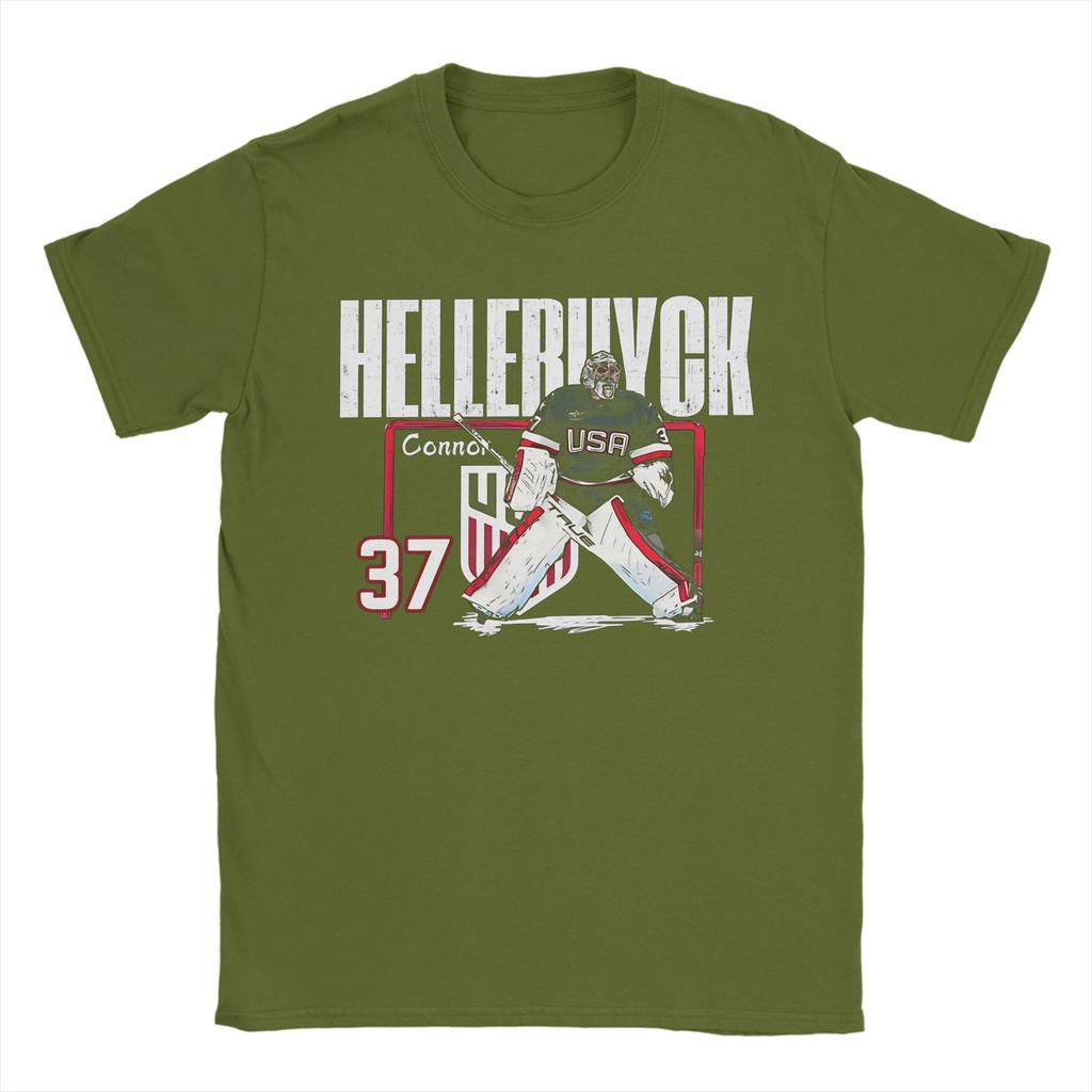Connor Hellebuyck New Arrival T Shirt Unisex Women 100 Cotton Tee Shirt Clothing