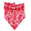 Pet Triangular Saliva Slobber Scarf Single Layer Cloth Washable Neck Towel Decorative Bib Fashion Accessory for Home