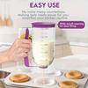 1PC BATTER DISPENSER Cake Batter Separator Measuring Cup Dispenser Handheld DIY Baking Tool