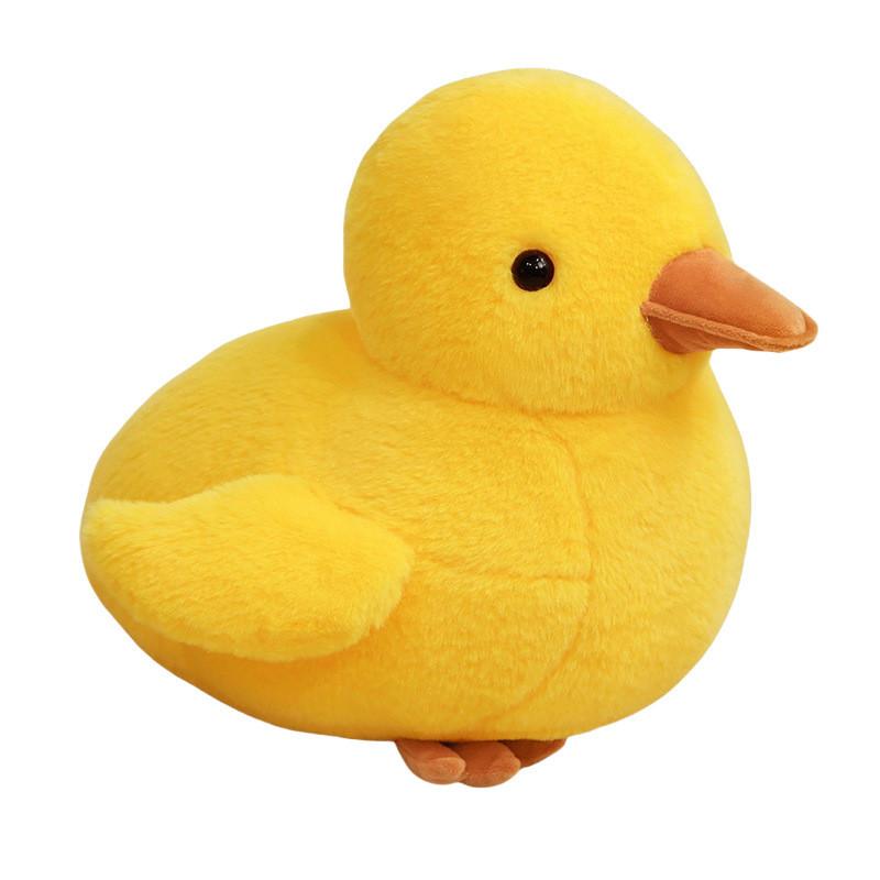 Plush Duck Yellow Toy Animal Stuffed Doll Bedroom Decoration Kids Gift Cute