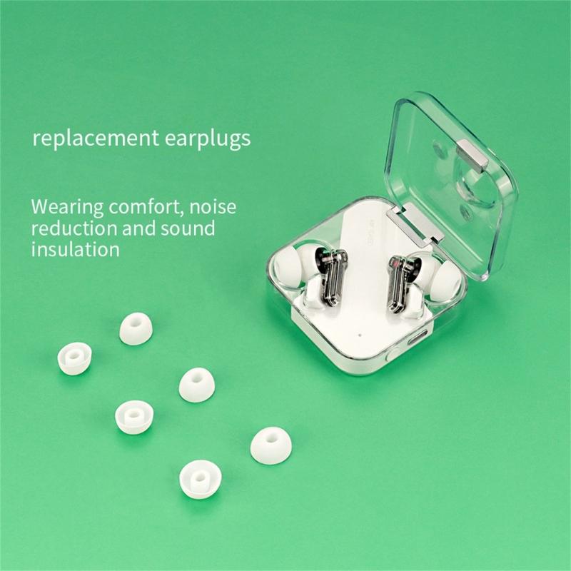 Silicone Ear Tip for Wireless Earbud Replacement Earbud Tip Comfortable Earbud Tip Comfortable for Earbud Ear(a)
