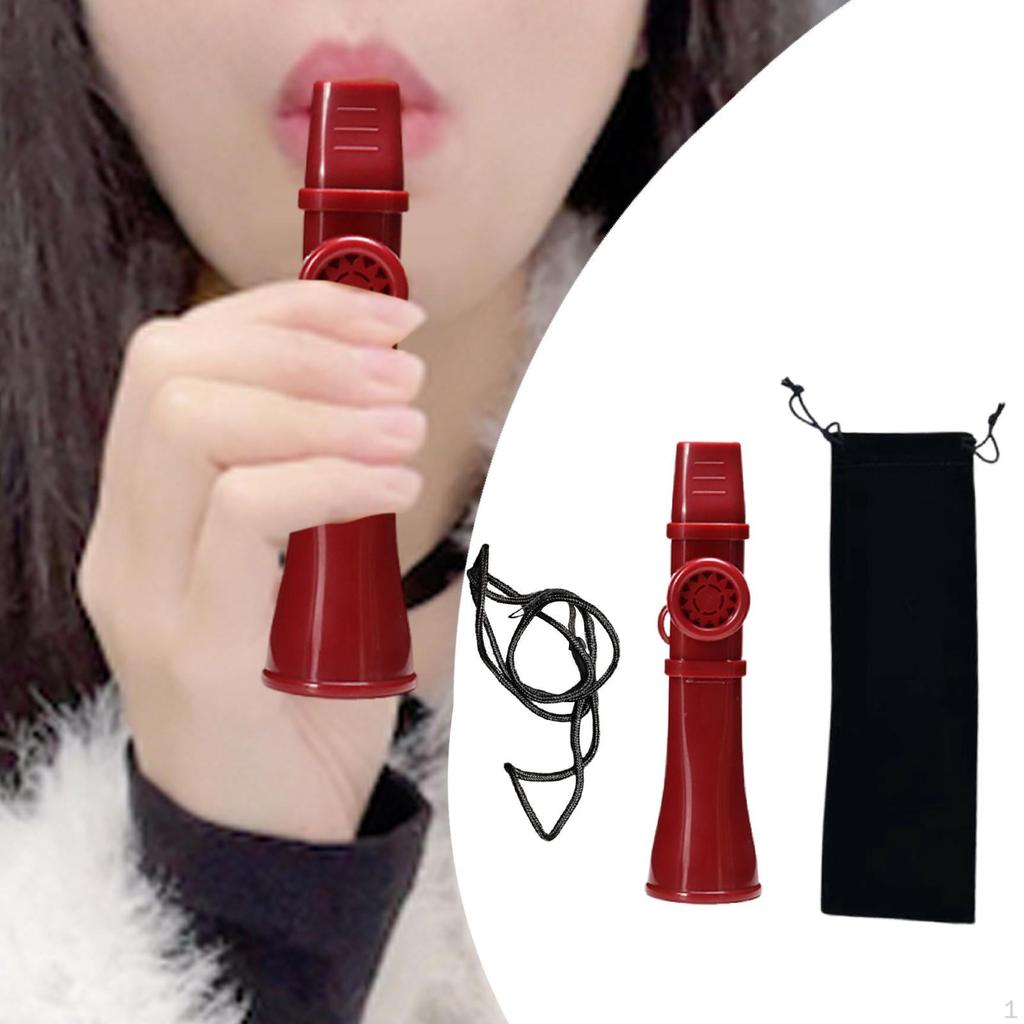 Kazoo Kids Toy with Storage Bag Portable Mouth Flute for Ukulele Violin