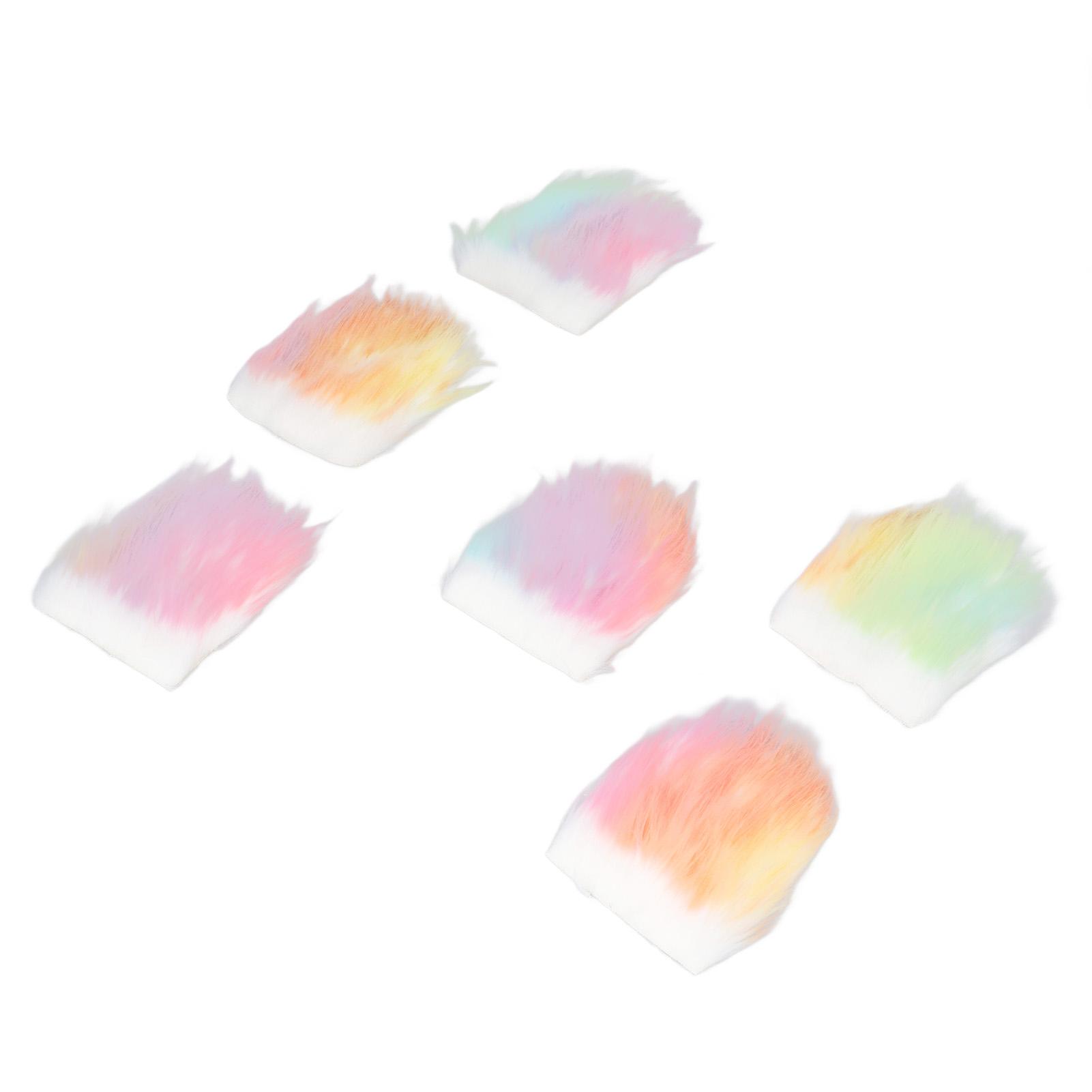 

Гномья борода искусственный мех красочный самодельный яркий милый моющийся многоразовый декоративный поддельный пушистый гном