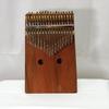 34-Key Chromatic Kalimba Double-sided C Major B Major Solid Wood 13cm x 18.5cm