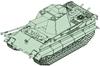 Trumpeter 1/72 German E-75 Anti-Aircraft Tank Plastic Model Kit 07126