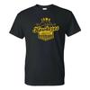 Iowa Hawkeyes Vintage Basketball Shield Licensed Unisex T-Shirt