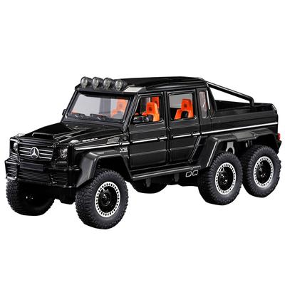 1/20 Benz G63 6X6 OFF-ROAD Lega Fusa Modello Auto Giocattolo Suono e Luce Giocattolo per Bambini Collezionabili Regalo di Compleanno