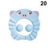 Verstellbare Cartoon Baby Shampoo Kappe Wasserdichter Spritzschutz Badevisier Hut Langlebiger Säuglings Haarschutz Für Dusche