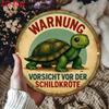 Vintage Metal Wall Art Decor, Retro Tin Sign with Turtle Design, Industrial Home Decoration for Bar Cafe Living Room
