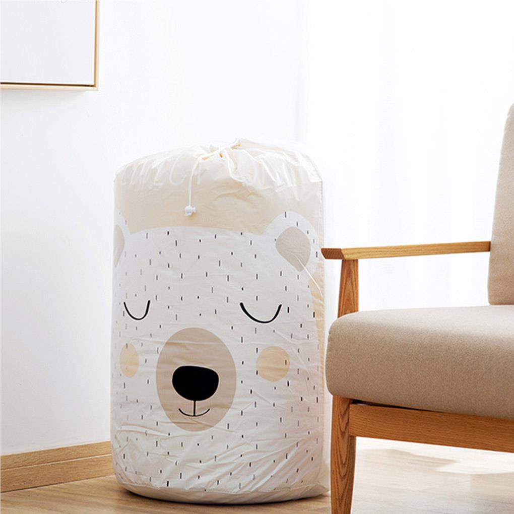 Waterproof Drawstring Quit Storage Bag PEVA Moisture-proof Large Capacity Clothing Organizer Type 1