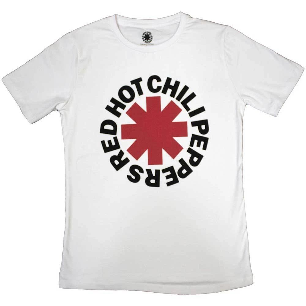 Red Hot Chili Peppers Ladies T-Shirt: Classic Asterisk (Small) XL