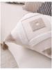 Bohemian Cotton Linen Throw Pillow with Tassels - Sofa & Bed Backrest Cushion Cover with Insert
