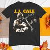 New Rare J. J. Cale Tour Collection Singer Black All Size Shirt 1N2359