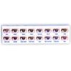 ACME 58 Colour View Weekly Disposable Soft Color Lenses Powerless - 12 Lens Pack (Dark Gray)