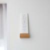 Yamazaki Single Shinto Tablet x x Simple Shinto Tablet 5285 (Yamazaki) Holder, Natural, Approx. W8.5 D4.5 H5cm, Rin, Shrine, Holder,