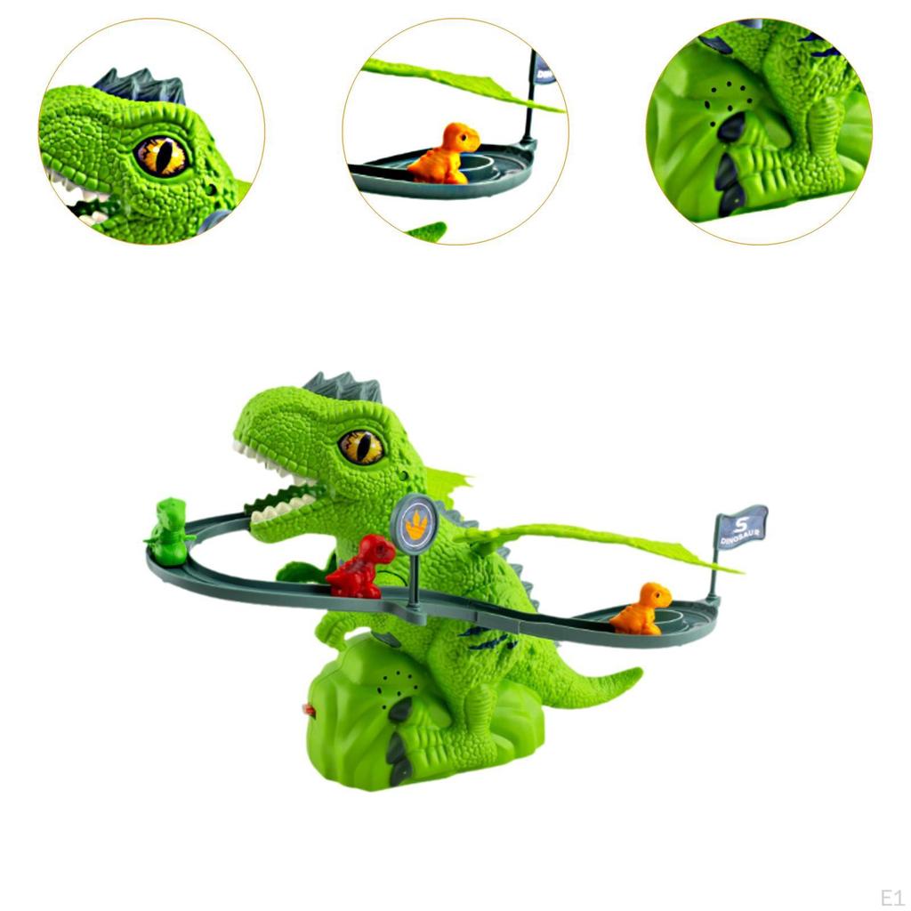 Dinosaur Climbing Slide Toy Roller Coaster Indoor Educational Climb Stairs for Baby