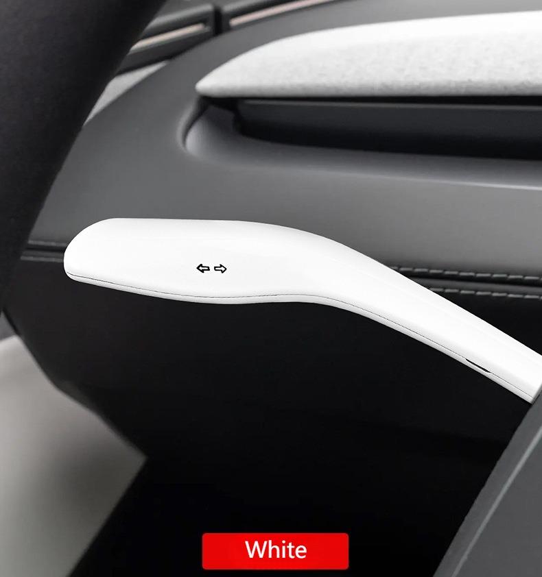 for Tesla Model Y 2025 Steering Wheel Gear Shift Cover Handle Protection Shifter Lever Paddle Shell Model 3 Highland Accessories