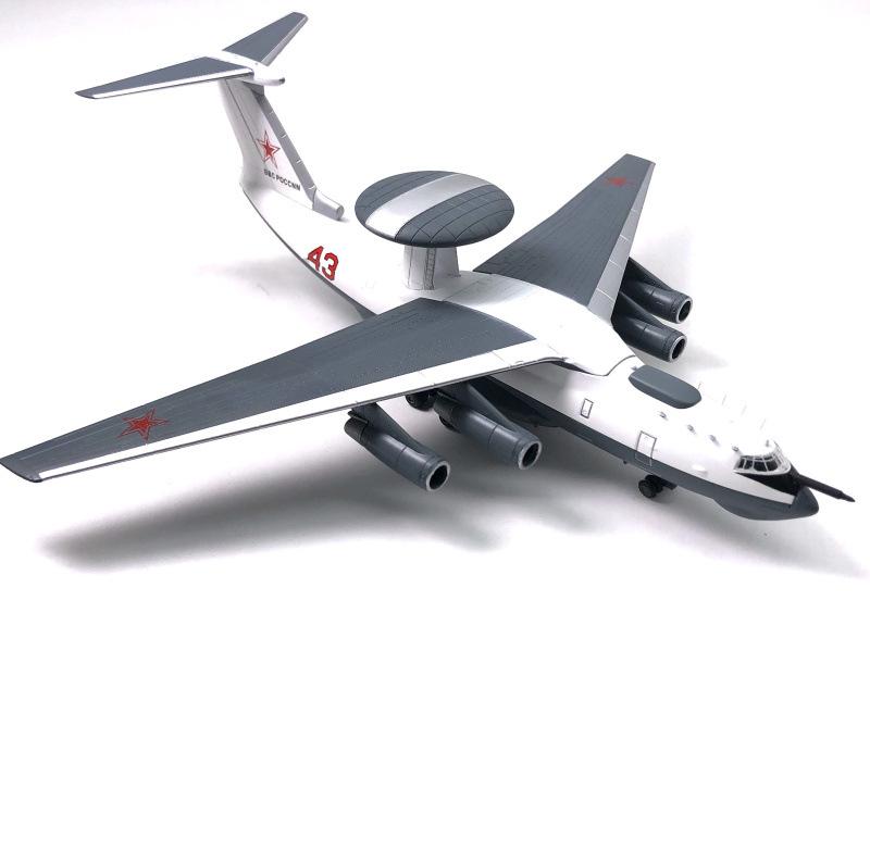 1/200 Scale Soviet A-50U AWACS Aircraft Model Diecast Metal Military Plane Finished Decorative Ornament Collect Gift