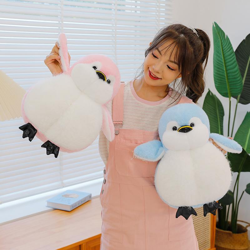Simulation Fat Penguin Plush Toy Cute Fat Penguin Doll Aquarium Commemorative Gift