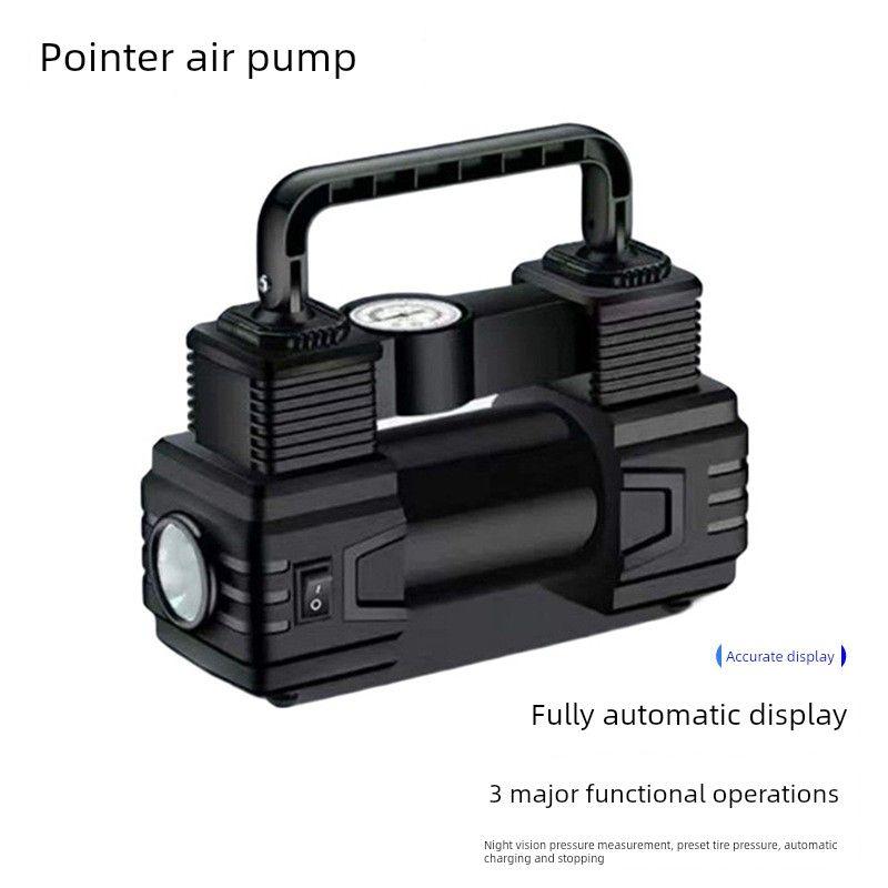 Smart Car Air Pump, Digital Display 12V Portable Tire Inflator, Smart Emergency Tire Repair Single|4100A Pointer Air Pump