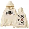 Unisex Graphic Print Hooded Sweatshirt Long Sleeve with Front Pocket for Everyday Wear